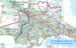 Атлас автомобильных дорог Турции
